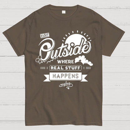 Visit Outside Geek T-Shirt