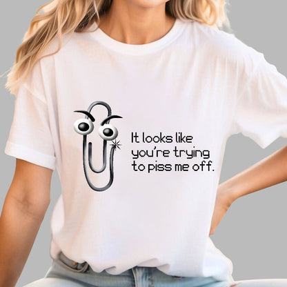 One Snippy Clip Geek T-Shirt