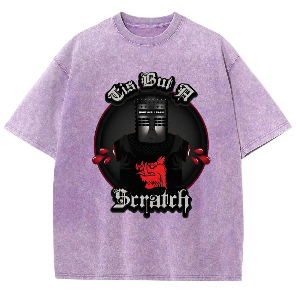 Tis But A Scratch Vintage Distressed T-shirt