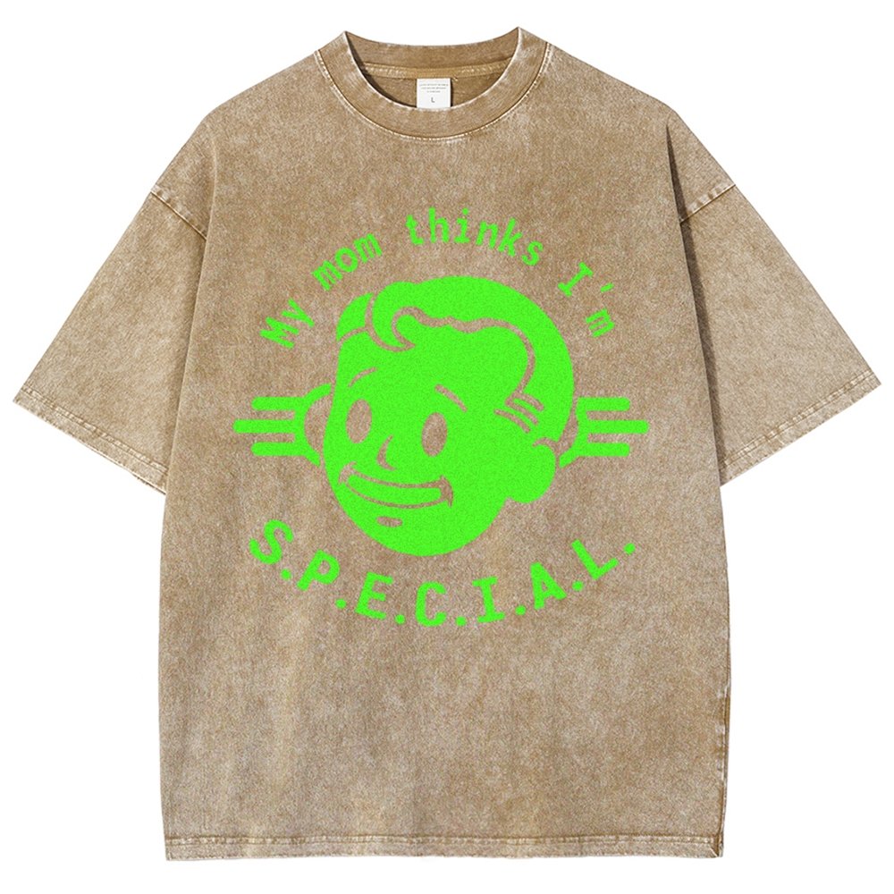 My Mom Thinks I'm S.U.P.E.R. Vintage Distressed T-shirt