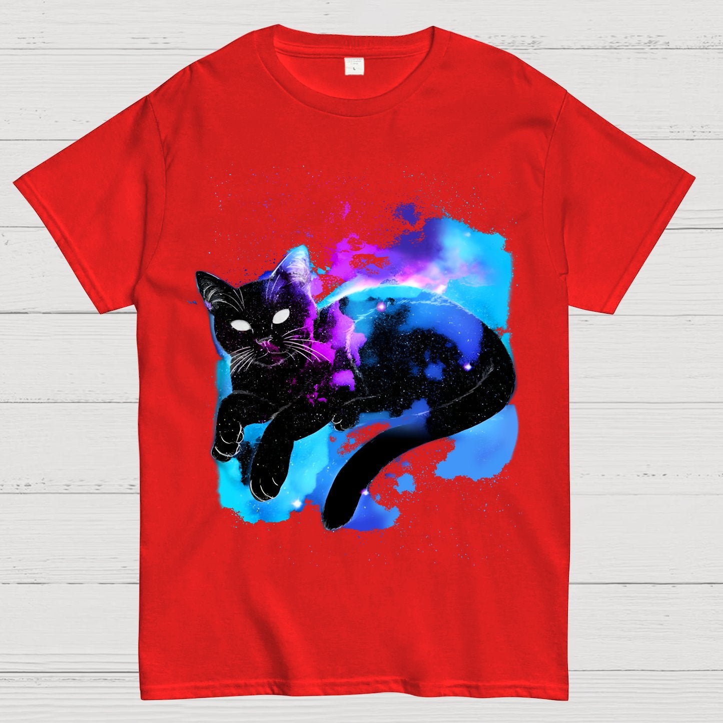 Space Cat Geek T-Shirt