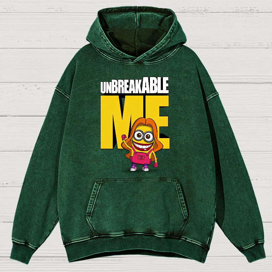 The Indestructible Me Vintage Distressed Hoodie