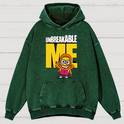The Indestructible Me Vintage Distressed Hoodie