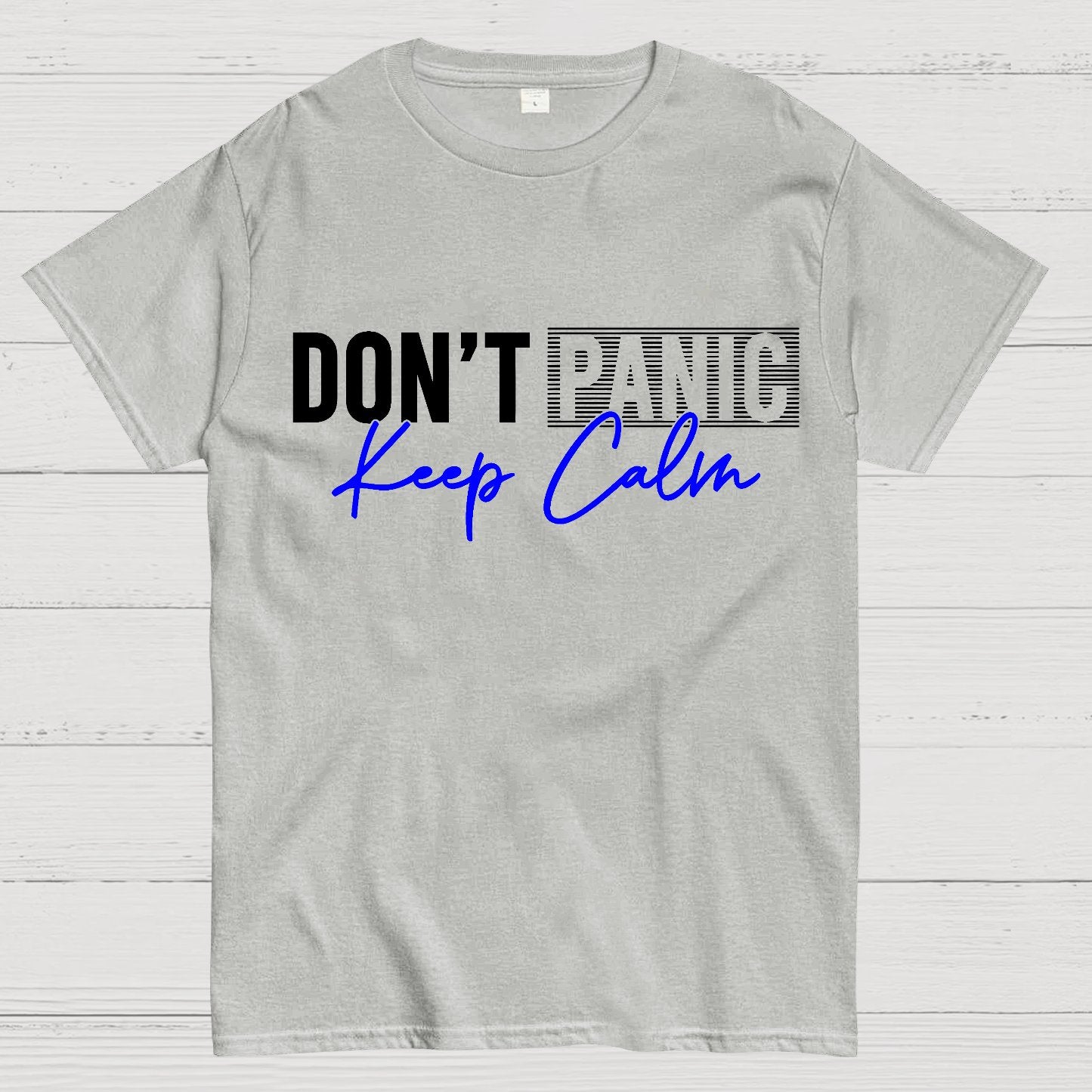 Don't Panic Keep Calm Geek T-Shirt