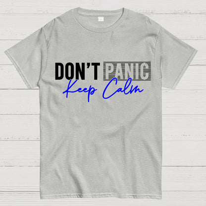 Don't Panic Keep Calm Geek T-Shirt