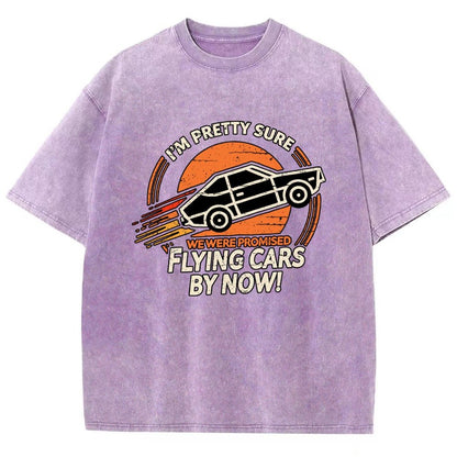 Flying Cars By Now Vintage Distressed T-shirt