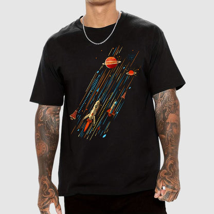 Space travel is cool Geek T-Shirt