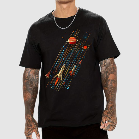 Space travel is cool Geek T-Shirt