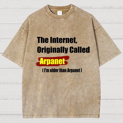 The Internet, Originally Called Arpanet Vintage Distressed T-shirt