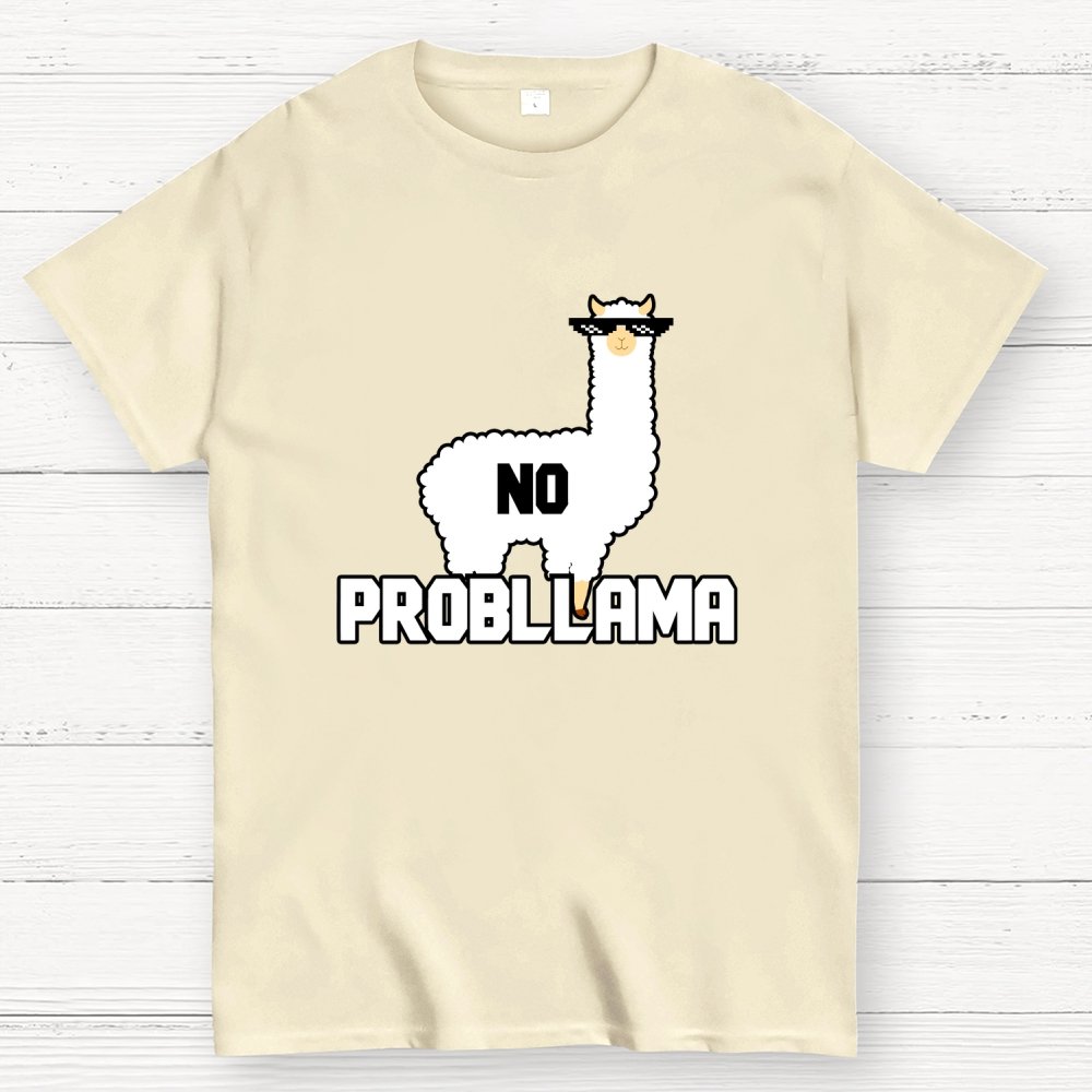 No Probllama Geek T-Shirt