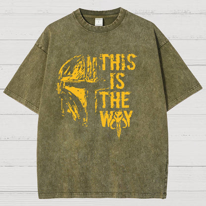 This Is The Path Vintage Distressed T-shirt