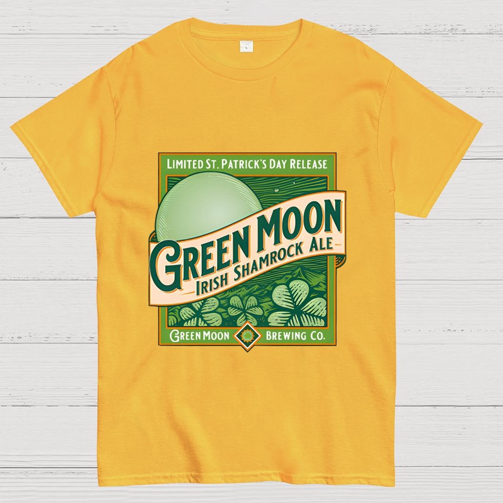 Green Moon Geek T-Shirt