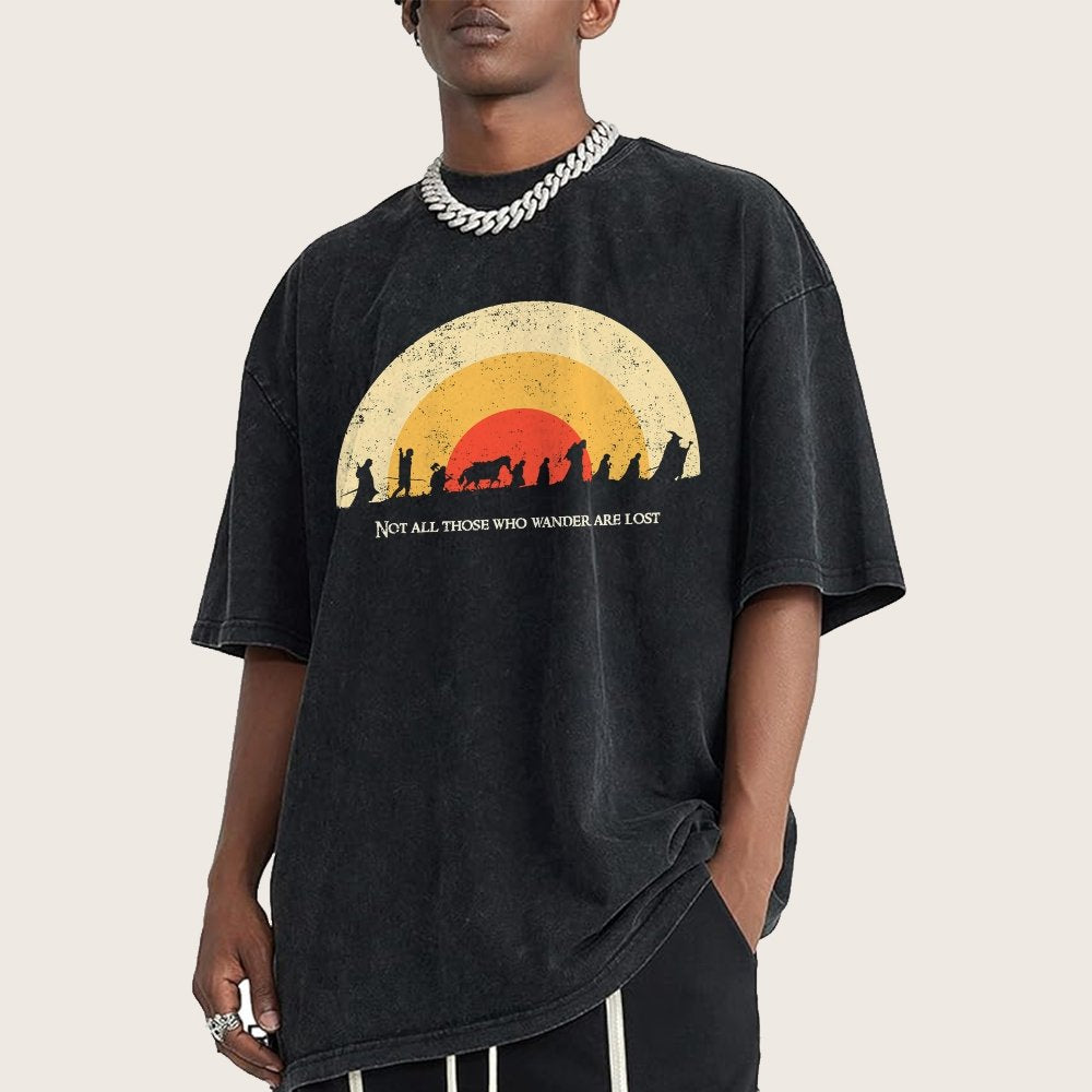 A Vintage Adventurer Vintage Distressed T-shirt
