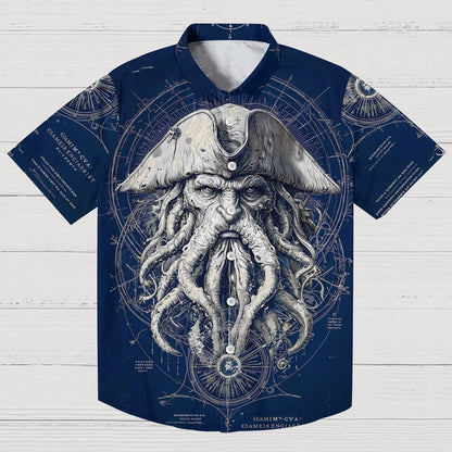 Captain Kerslu Geek Hawaiian Shirt