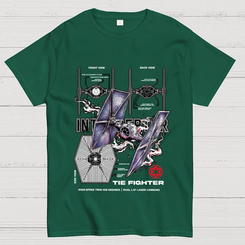 THE INTERCEPTOR FIGHTER Geek T-Shirt