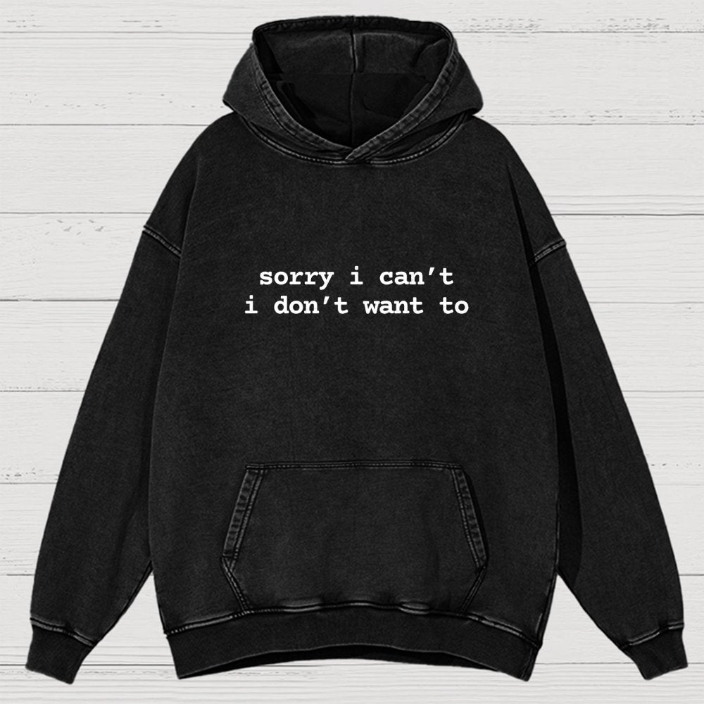 Sarcastic, Humorous, And Funny Quotes For Introverts Vintage Distressed Hoodie