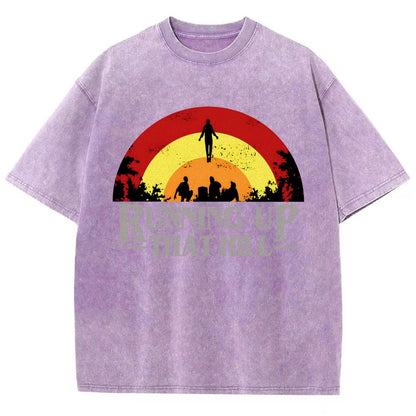 Running Up That Hill Vintage Distressed T-shirt