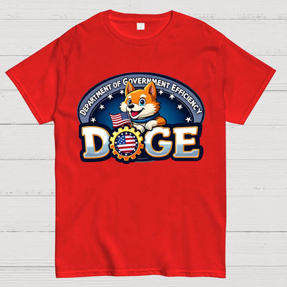 D.O.G.E-Department of Government Efficiency Geek T-Shirt