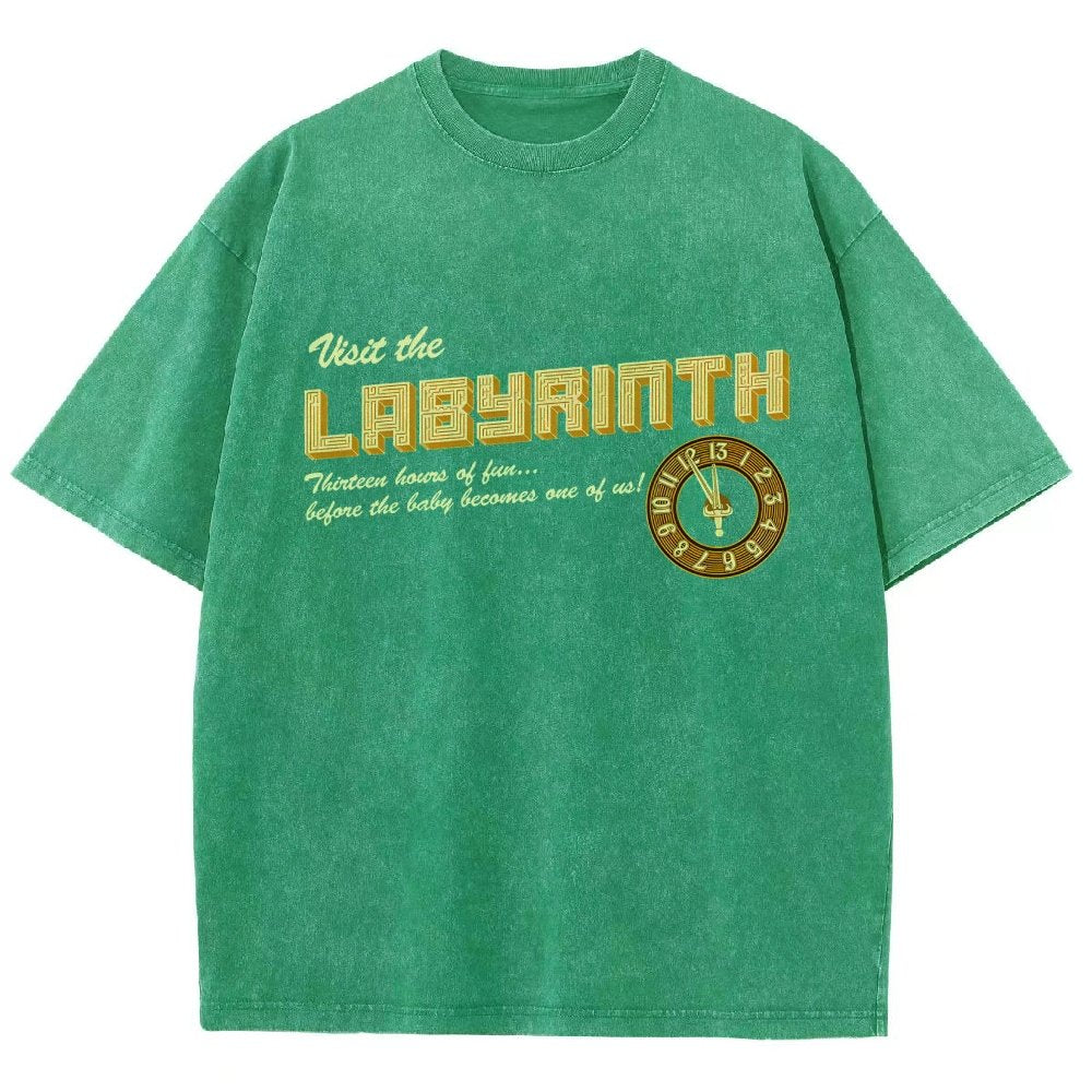 Visit the Maze Vintage Distressed T-shirt