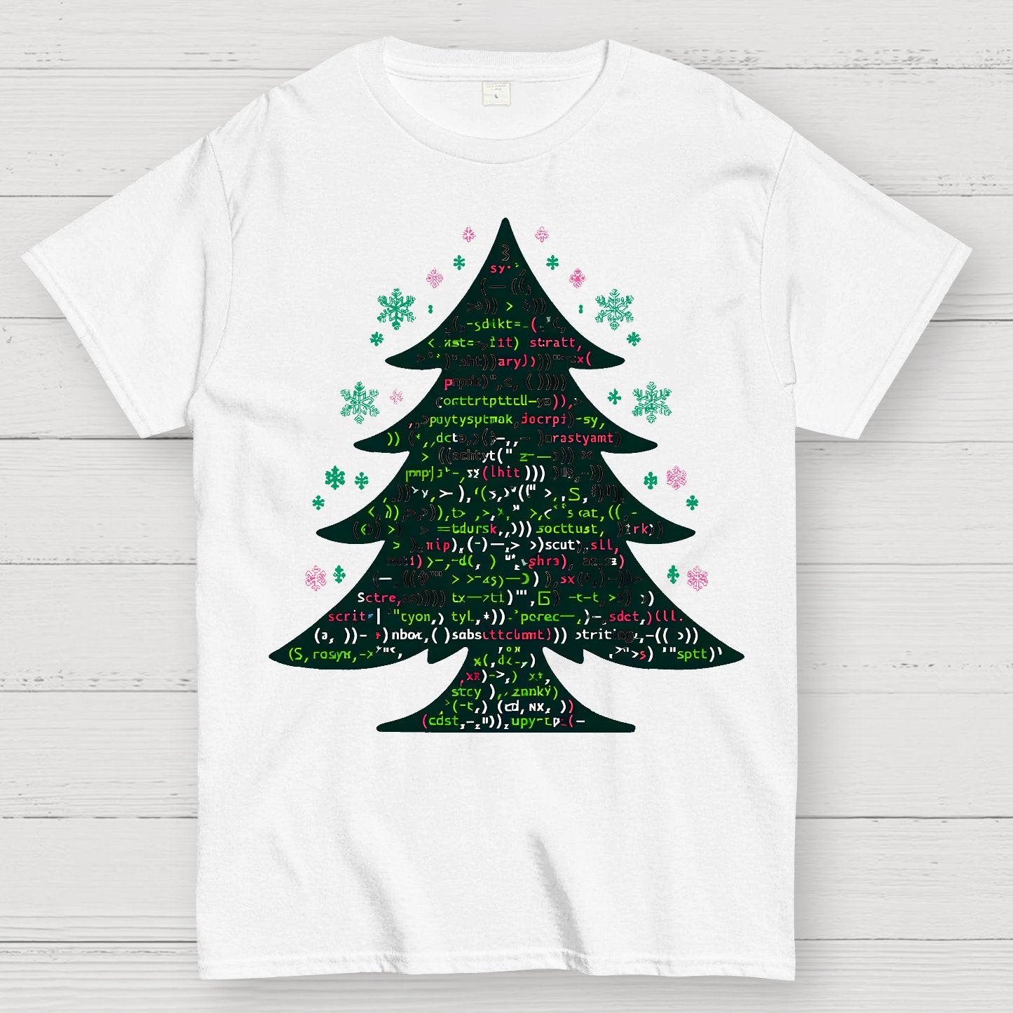 A Programmer's Christmas Tree Geek T-Shirt