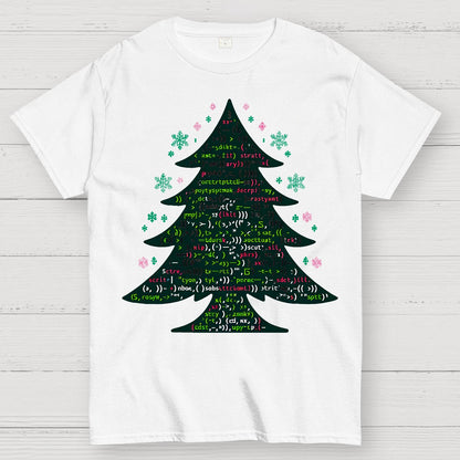 A Programmer's Christmas Tree Geek T-Shirt
