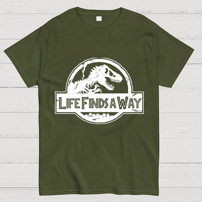 Life Finds A Way Unisex Geek T-Shirt