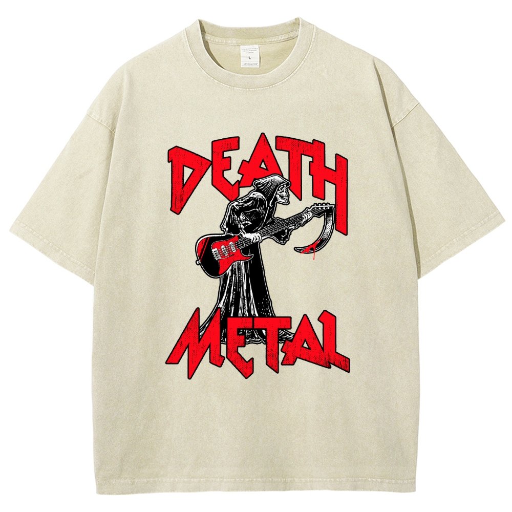 Death Metal Vintage Distressed T-shirt