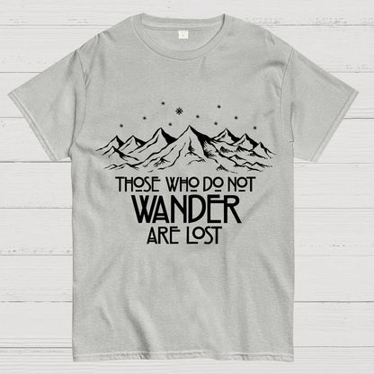 Those Who Do Not Wander Geek T-Shirt