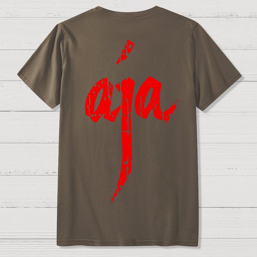 Aja Front And Back Printing Geek T-Shirt