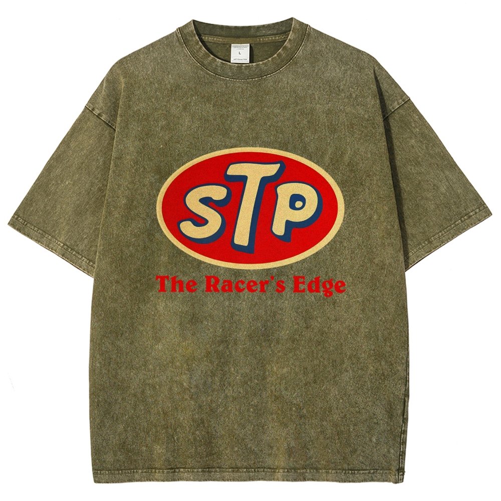 Retro Style - Stp The Racers Edge Vintage Distressed T-shirt