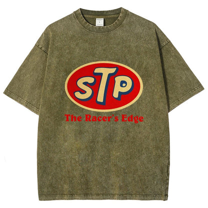 Retro Style - Stp The Racers Edge Vintage Distressed T-shirt