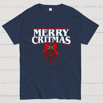 Merry Critmas D20 Holiday Geek T-Shirt