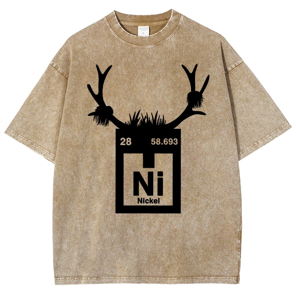Ni Element Vintage Distressed T-shirt