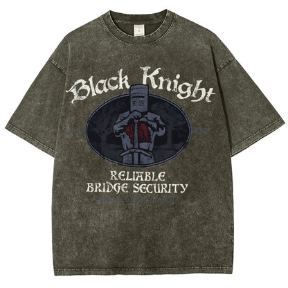 Black Knight Vintage Distressed T-shirt