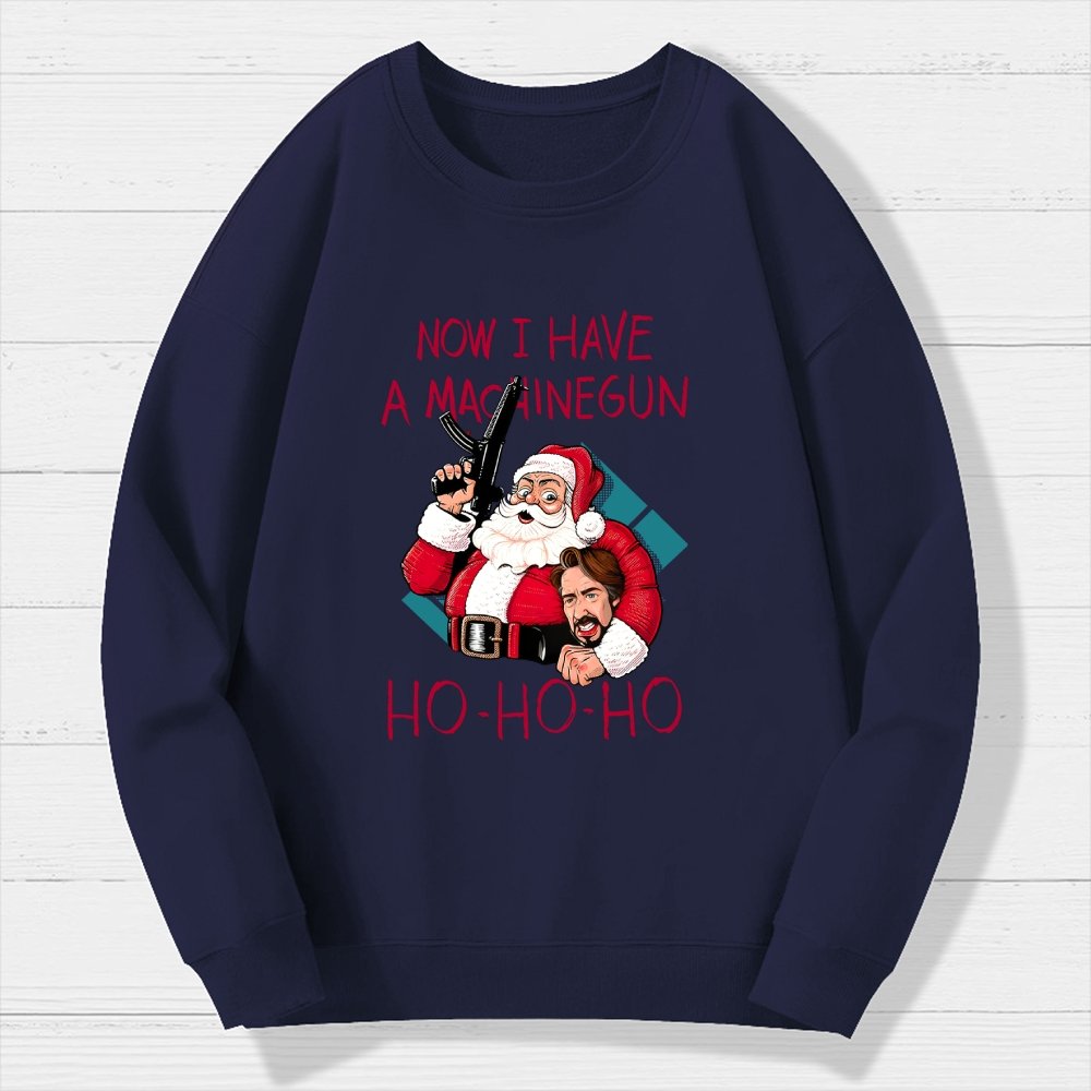Ho-Ho-Ho Geek Cotton Sweatshirt