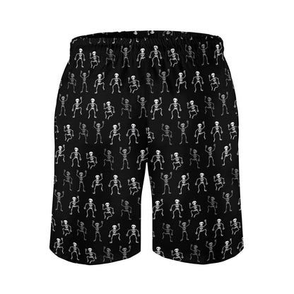 Electroshock Skull Geek Shorts