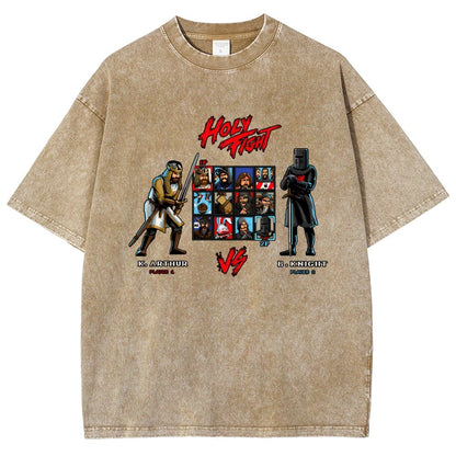 Holy Fight Vintage Distressed T-shirt