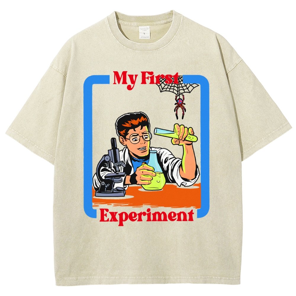 My First Experiment Vintage Distressed T-shirt