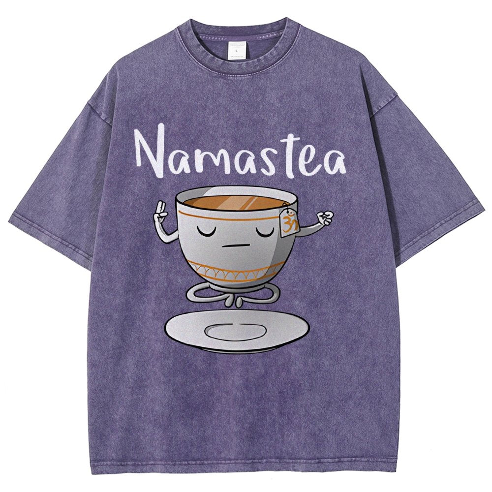 Namastea Vintage Distressed T-shirt