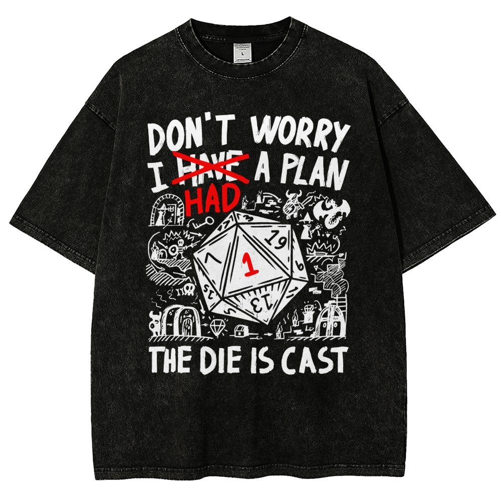 The Die Is Cast Vintage Distressed T-shirt