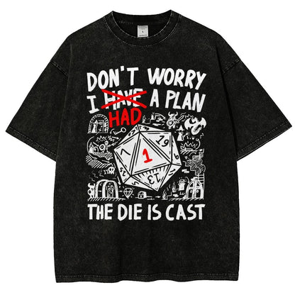 The Die Is Cast Vintage Distressed T-shirt
