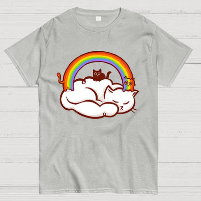 Rainbow Kitten Geek T-Shirt