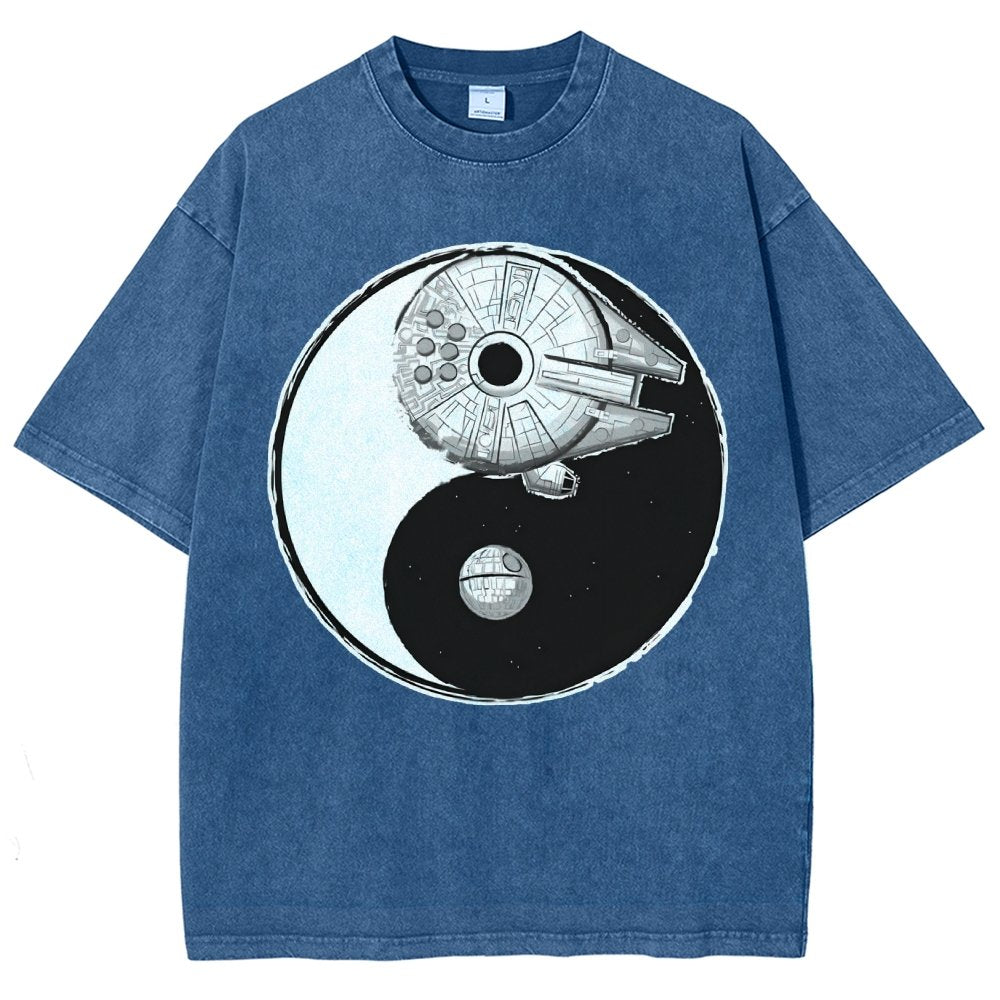The Power Of Balance Vintage Distressed T-shirt
