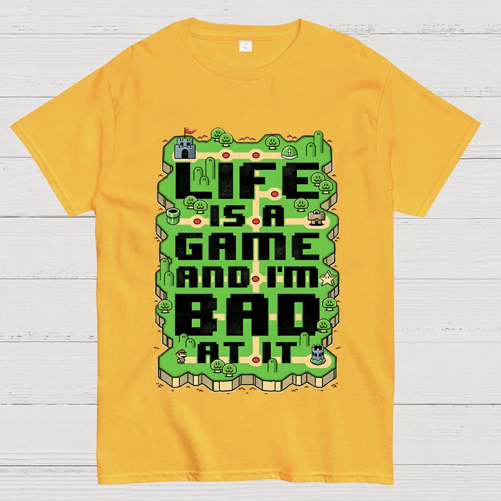 Vintage Game Map Joke Geek T-Shirt