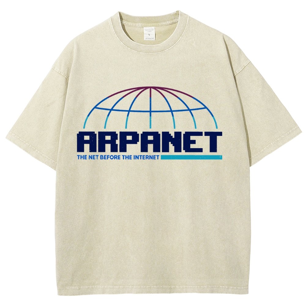 Retro Network Vintage Distressed T-shirt