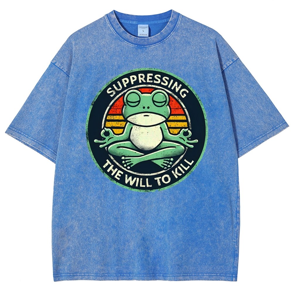 Suppressing The Will To Kill Vintage Distressed T-shirt