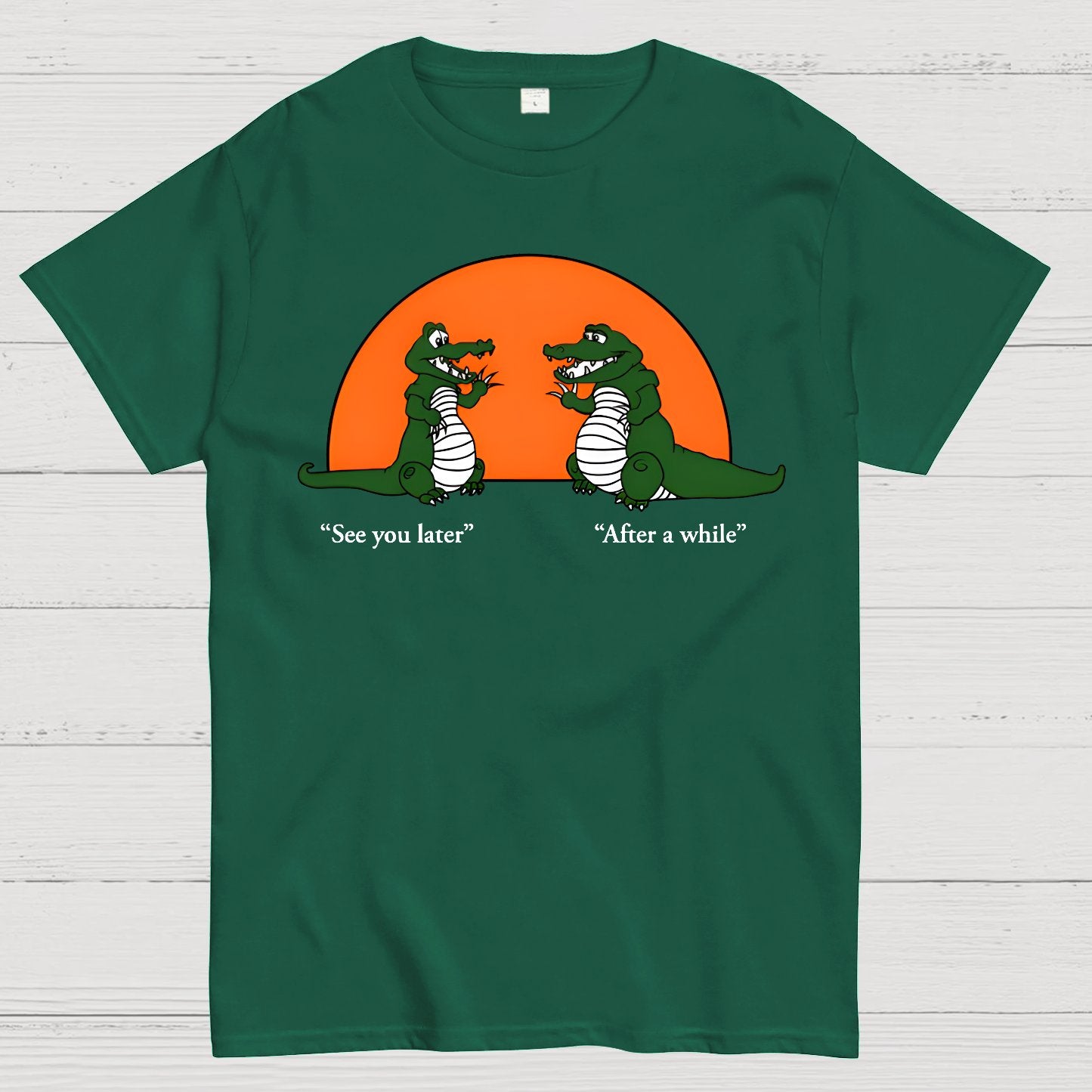 See You Later Alligator Geek T-Shirt