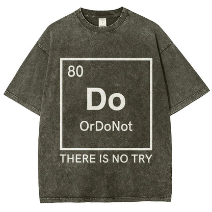 Element of Widsom Vintage Distressed T-shirt