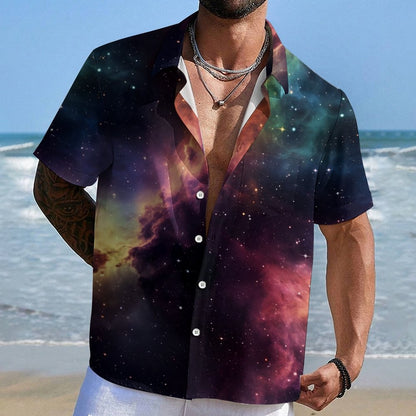Beautiful Nebula Geeky Shirt