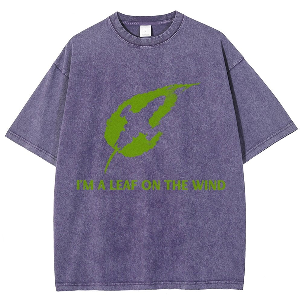 I'm A Leaf On The Wind. Vintage Distressed T-shirt